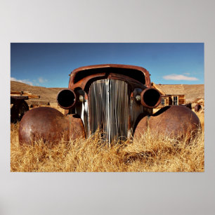 Pôster Bodie abandonou o carro