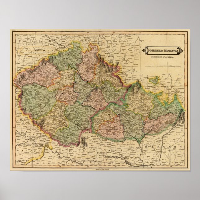 Pôster Boêmia, Morávia (Frente)