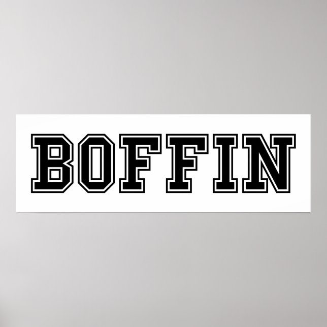 POSTER BOFFIN (Frente)