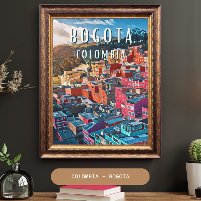 Poster Bogota: Capitale vibrante de la Colombie (Criador carregado)