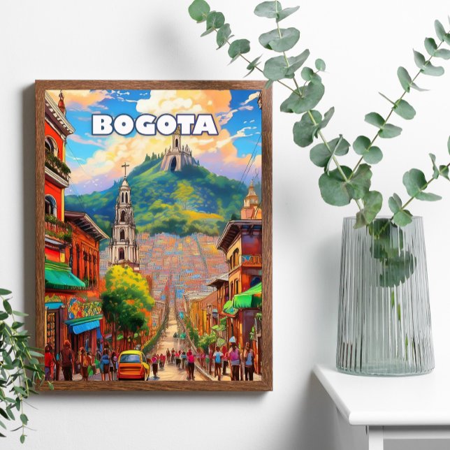 Poster Bogotá, pearl of the Andes (Criador carregado)