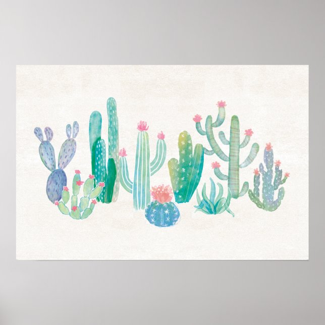 Poster Bohemian Cactus (Frente)