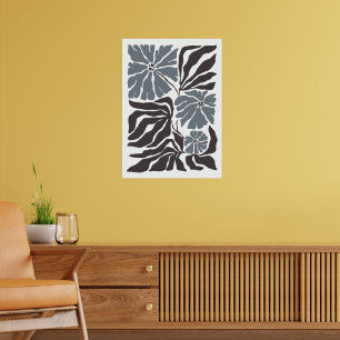 Poster Bohemian Flower Market   Folhas de Abstrato modern