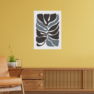 Poster Bohemian Flower Market   Folhas de Abstrato modern
