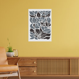 Poster Bohemian Flower Market | Folhas de Abstrato modern
