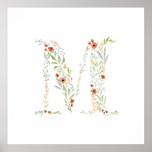 Boho Aquarela Floral 