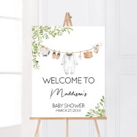 Boho Baby Clothes Chá de fraldas Welcome