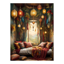 Boho Bliss - Quarto Boêmico Estético