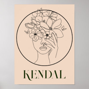 Poster Boho Bohemian Abstrato Minimesyle