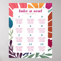 Boho Chic Retro Mesa Floral