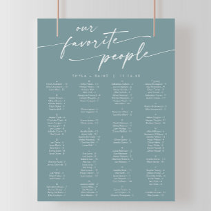 Poster Boho Chic Seafoam