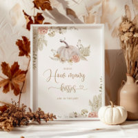 Boho Fall adivinha quantos beijos na jarra