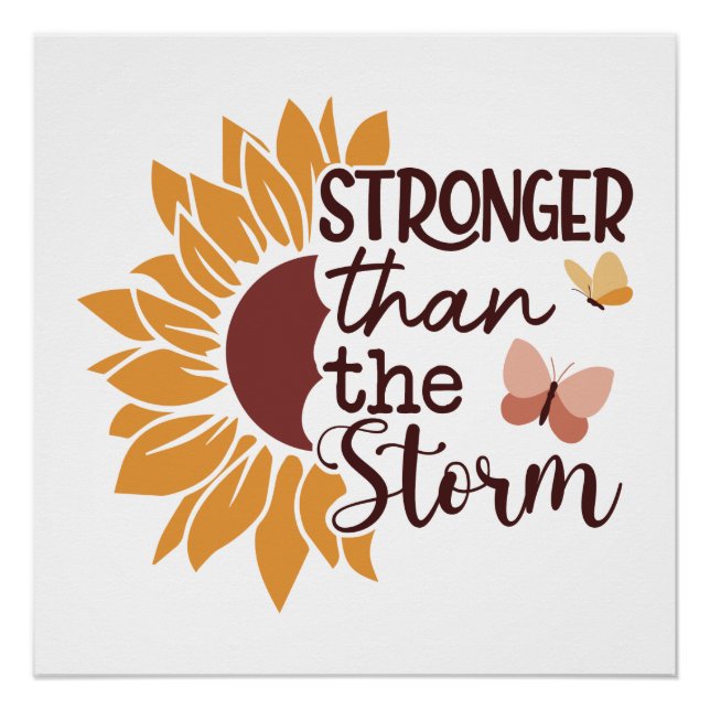 Pôster Boho Flowers Flores Selvagens Bíblia Verso (Frente)