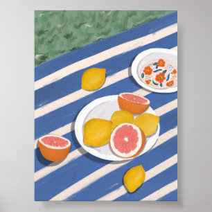 Poster Boho Fruta Wall Art