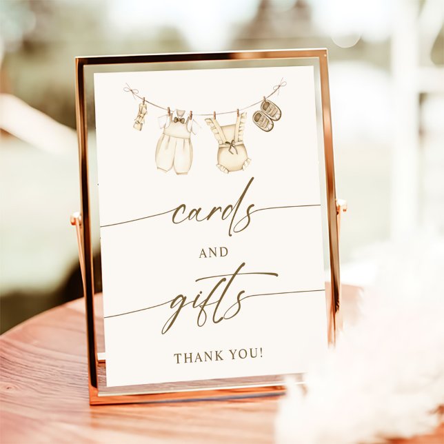 Poster Boho Gênero - Sinal de presentes e cartões de apre (Criador carregado)