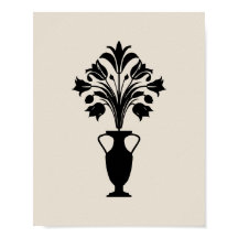 Boho Mid Century Flower Pot