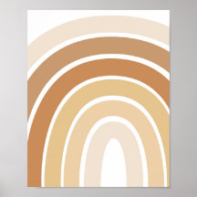 Boho Rainbow Nursery Neutral