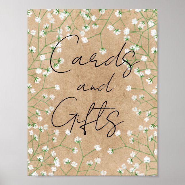 Poster Boho Russo Elegante Boho Casado (Frente)
