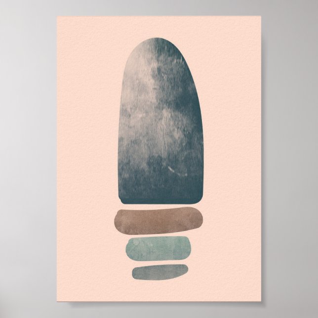 Poster Boho Simples Natural Desenha Estética Bô Chic (Frente)