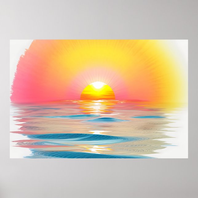 Poster Boho Sunset (c) (Frente)