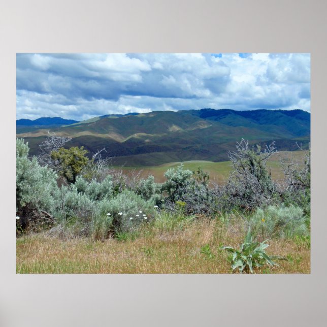 Pôster Boise Foothills (Frente)