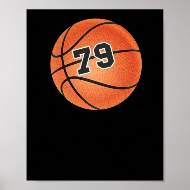 Poster Bola de basquete 79 (Frente)