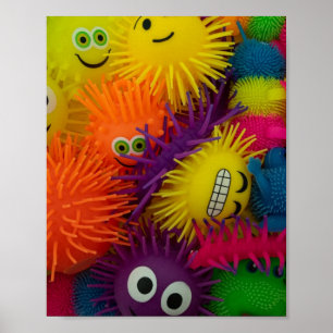 Poster Bola de Brinquedo de Fidget