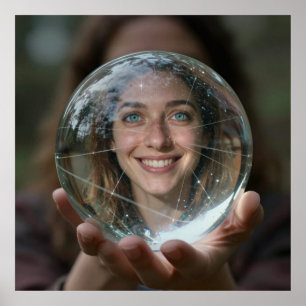 Poster Bola de Cristal de Bruxaria Antiga Il Alta Resoluç