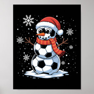 Poster Bola de Natal Boneco de Neve de Natal Mulheres Hom
