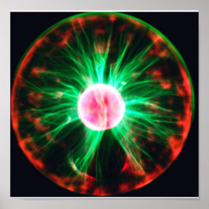 Pôster Bola do plasma
