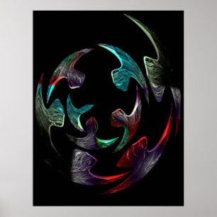 Poster bola do quebra-cabeça