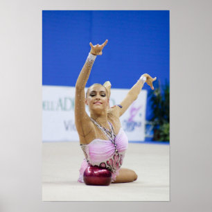 Poster bola Evgeniya Kanaeva por toda a parte