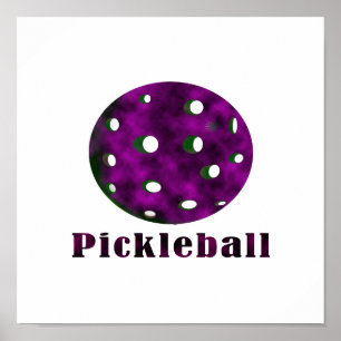 Pôster bola roxa nublada pickleball .png do texto n
