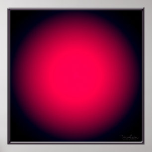 Pôster Bola Vermelha Violenta