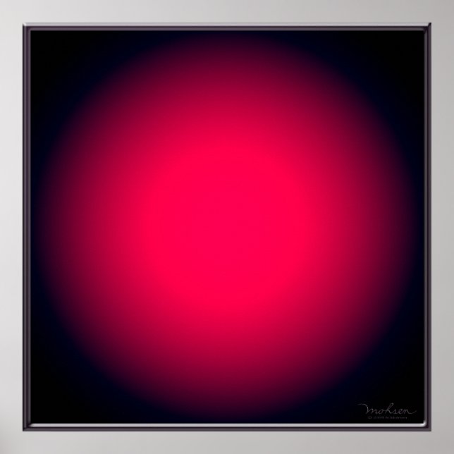 Pôster Bola Vermelha Violenta (Frente)