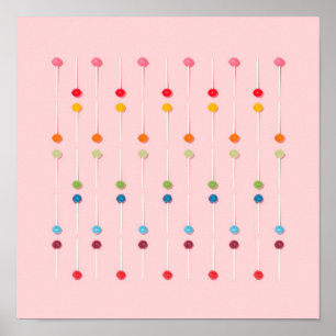 Poster Bolachas Lollypop Arco