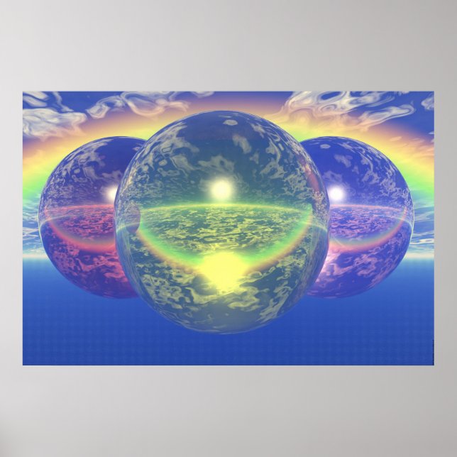 Pôster Bolas 2 - Arco-Íris Não Natural (Frente)