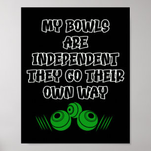 Poster Bolas de Boliche