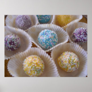 Pôster Bolas de Bolo Decadentes