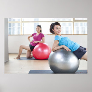 Poster Bolas do exercício