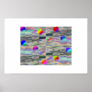 Pôster Bolas Flutuantes