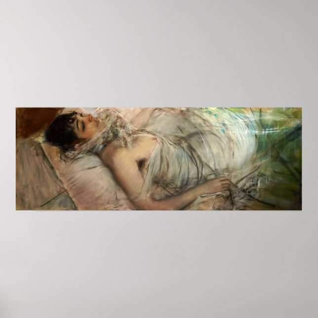 Poster Boldini - Condessa De Rasty Deitada (Frente)