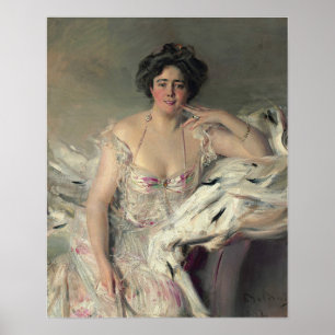 Poster Boldini - Lady Nanne Schrader