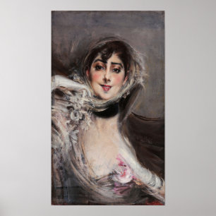 Poster Boldini - Mulher De Luvas