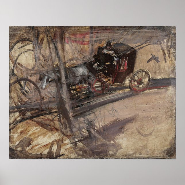 Poster Boldini - O Coachman (Frente)