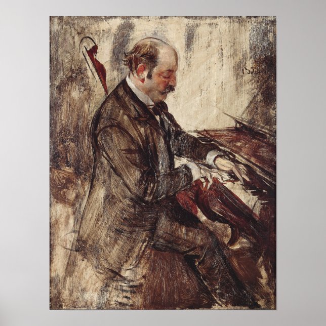Poster Boldini - O Pianista (Frente)