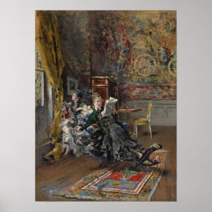 Poster Boldini - Os Parisienses 1873