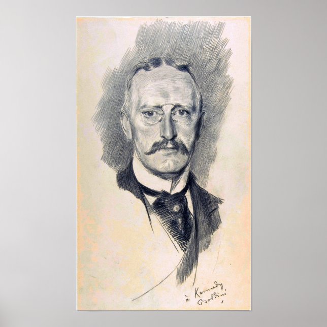 Poster Boldini - Retrato De Edward G. Kennedy (Frente)