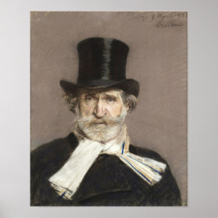 Poster Boldini - Retrato De Giuseppe Verdi