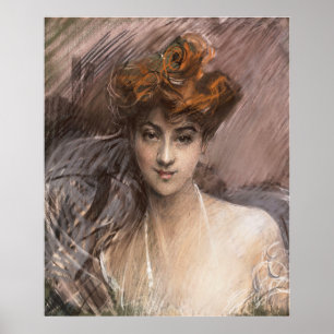 Poster Boldini - Retrato De Lucie Gerard
